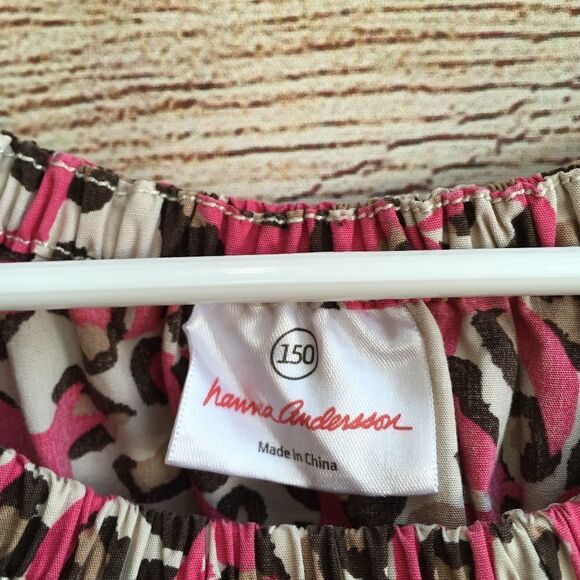 HANNA ANDERSSON SHIFT DRESS IN CHEETAH PRINT - Picture 5 of 5